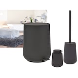thumbnail of Zone Denmark Bad Accessoires Set Pedaleimer Seifenspender Toilettenbürste schwarz