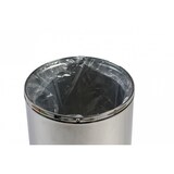 thumbnail of PROBBAX - OD-6140-SSSTL - Lixeira de cúpula aberta - 38 cm Ø x 74 cm de altura - 40 L - Aco inoxidável acetinado