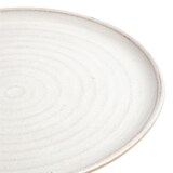 thumbnail of Olympia Canvas rond bord met smalle rand, wit, 26,5 cm