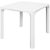 thumbnail of Tavolo quadrato 80x80 Ole' rattan color bianco. Marchio Grandsoleil.