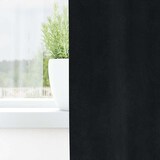 thumbnail of vidaXL Verdunkelungsvorhänge 2 pcs Schwarz 140 x 175 cm Samt