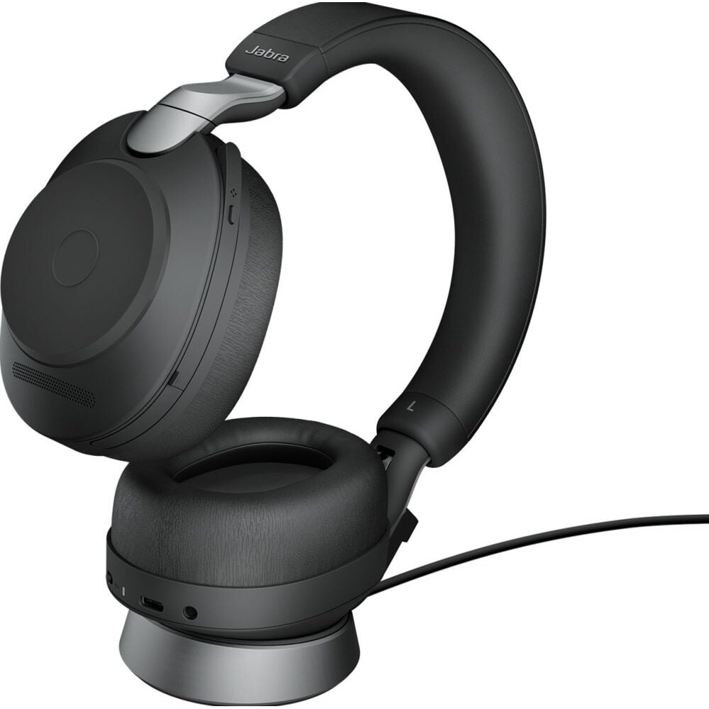 Jabra Jabra Evolve 2 85 UC Stand Auricular estéreo Bluetooth inalámbrico negro Base de carga