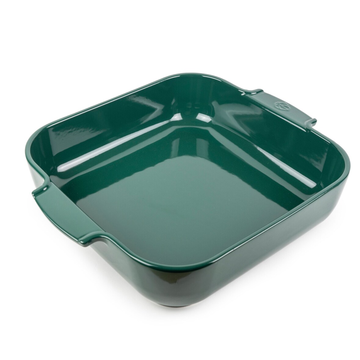 PEUGEOT Keramik Auflaufform APPOLIA 28cm Quadratisch Waldgrün Spülmaschinenfest