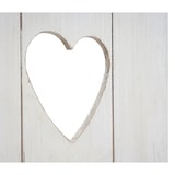 thumbnail of Wandregal HWC-D42, Wandpaneel Holzregal Regal mit Körben, Massivholz ~ weiß shabby, 70x40x10cm