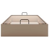 thumbnail of vidaXL Ottoman-Bett ohne Matratze Cappucino 100x200cm Kunstleder