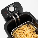 thumbnail of Freidora Electrica 3 Litros, Filtro Absorbente Olores, 2200 W, Hasta 190 °c, Acero Inox