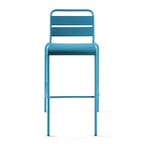 thumbnail of Seggiolone da giardino in metallo blu Pacifico - Oviala