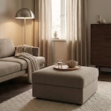 thumbnail of Pouf poggiapiedi divano modulare tessuto idrorepellente 80x80 Cortina - Talpa-3POUFCOR1003
