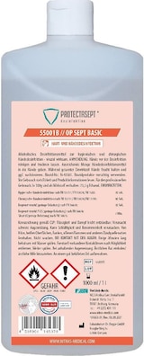 thumbnail of Protectasept OP Sept Basic | Haut- und Händedesinfektion | 10 x 1000 ml