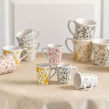 thumbnail of Coffret de 4 tasses Galehia 18 cl -  18.00 cl Multicolore Rond Grès Table Passion 11.00x8.00 cm