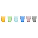thumbnail of Excelsa lot de 6 verres 30 cl Country Flower verre 30 cl multicolor