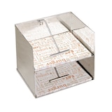 thumbnail of Garcia de Pou - Dispenser Incarti Doppio 2 Livelli 37X30X29 Cm Argento Acciaio Inox