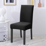 thumbnail of Intirilife 6x Elastische Stuhlhusse Stuhlüberzug in SCHWARZ mit 38 - 45 cm Sitzfläche und 45 - 65 cm Lehnenhöhe