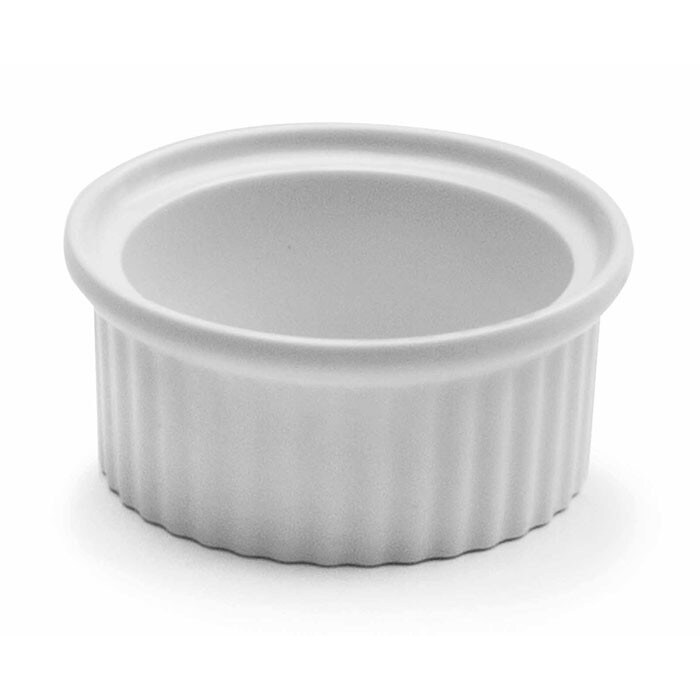 Lacor - Mini tigela repost. Melam. Clássica Branca D.6