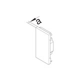 thumbnail of Tehalit Endstück schnittkaschier. BRS651006 vws BRS6510069016