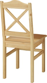 thumbnail of Schöne Sitzgruppe mit Tisch und 2 Stühle Kiefer natur Massivholz 90.70-50 B -Set 20
