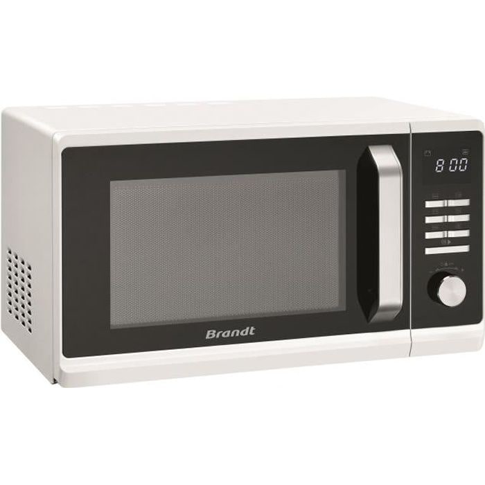 BRANDT Micro-ondes - 23L - 800W - Pose libre - Blanc - SE2300WZ -