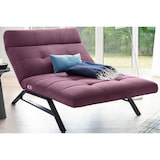 thumbnail of KAWOLA tumbona AMERIVA sillón Relax tumbona Maxi Terciopelo base púrpura negro