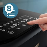 thumbnail of Friteuse Electrique  sans huile PHILIPS - Airfryer NA352/04 - Double cuve 9L - 8 programmes de cuisson - Accessoires inclus - 2750W usage non-intensif