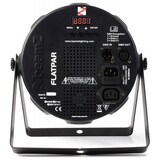 thumbnail of Projecteur lumineux Flat PAR 186 LEDs 10mm RGBW 45W + DMX + Télécommande IR SA50680A