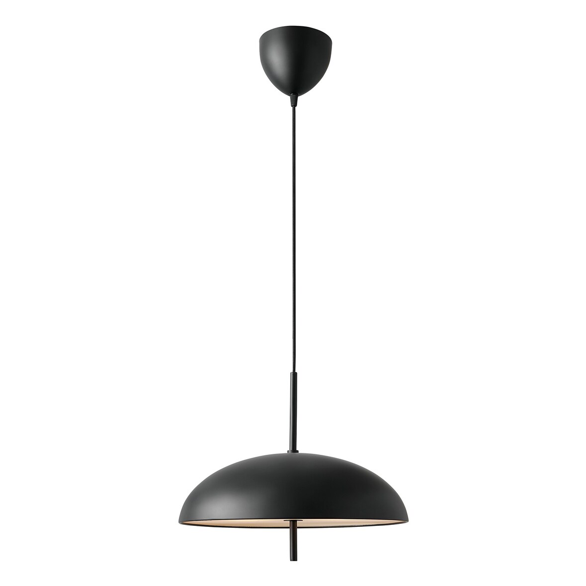 Suspension VERSALE 35 Métal Noir, H.29.5 - IP20 - E27 /DFTP Intérieur