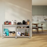 thumbnail of Prateleira de metal galvanizado 180x90x40 cm Armazenamento 5 prateleiras de MDF ajustáveis, montagem sem parafusos The HomeWeeks