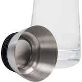 thumbnail of Karaf - Waterkan - RVS Zeef - Glas - 9.5 x 30 cm - 1 liter