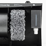 thumbnail of H.Koenig Cireur de Chaussures Électrique, 3 en 1, Cireuse, Distributeur de Cire, 120 W, Noir U600, Gris Anthracite