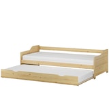 thumbnail of Sofabett zweiter Schlafplatz mit Matratze Bettgestell 90x200 Einzelbett Bettkasten 60.34-09M