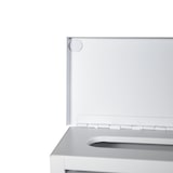 thumbnail of Briefkasten Wandbriefkasten Postkasten inkl. Zeitungsrolle Namensschild weiß B1