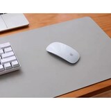 thumbnail of Tapete de rato q-connect xxl com base em pele e camurça cor cinzenta 800x400x2 mm