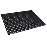 thumbnail of Tapis caillebotis caoutchouc noir 100 x 150 cm