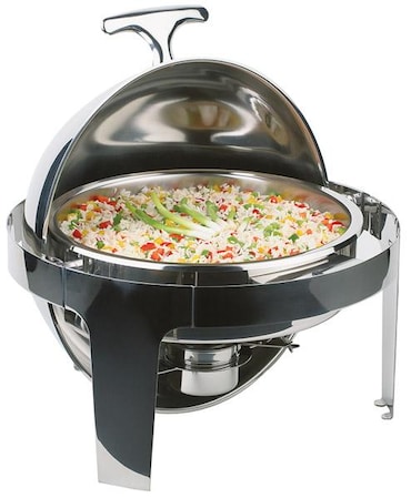 APS 12355 Oprolbare chafing dish -ELITE- Ø 45 cm, H: 45 cm, 5 liter