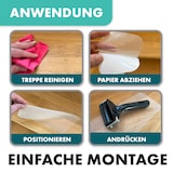 thumbnail of KARAT Antirutschstreifen für Treppe Stufenmatte Selbstklebend inkl. Montageroller Henri 10 x 60 cm 15 Stück