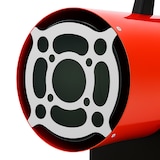 thumbnail of EBERTH Calefactor de gas directo 50kW, generador de aire caliente, capacidad 872m³/h con manguera flexible, reductor de presión