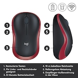 thumbnail of LOGITECH M185 RATÓN AMBIDEXTRO RF INALÁMBRICO ÓPTICO 1000 DPI