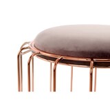thumbnail of Beistelltisch / Pouf Corette 100 Hellviolett / Rosé