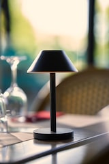 thumbnail of Duni LED Lampe kabellos Zelda Schwarz, 6 Stk/Krt (6 x 1 Stk)