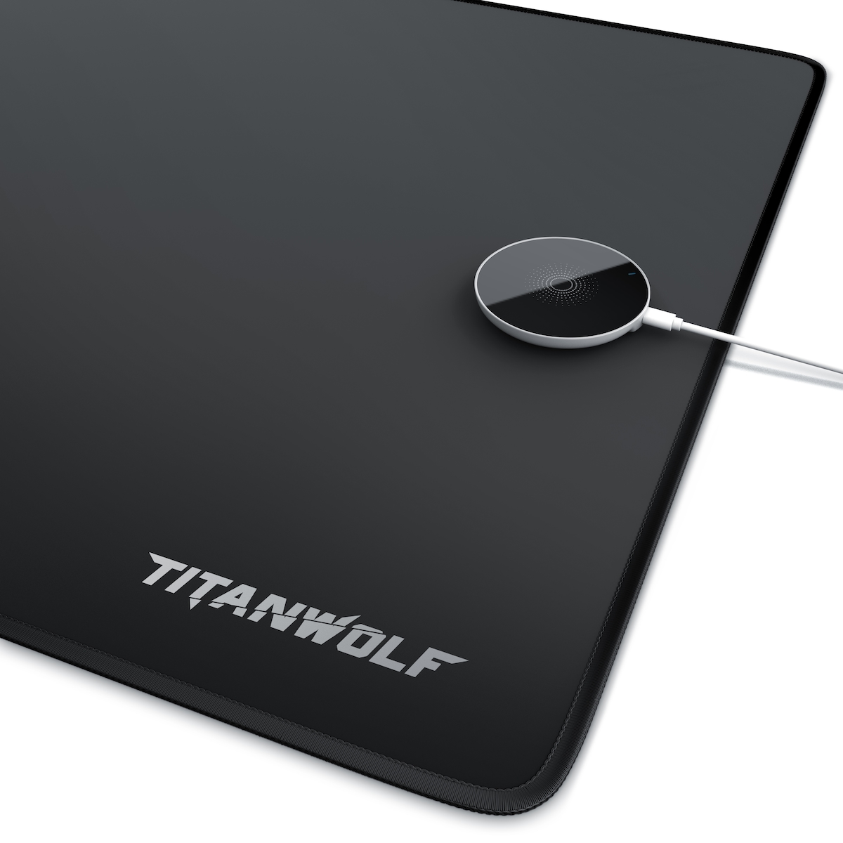 Titanwolf XXL Mauspad, 900x400 mm, mit induktiver Ladestation - multicoloured multi-material