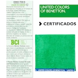 thumbnail of Benetton - Toalha 90x160cm feita de 100% algodão na cor verde.