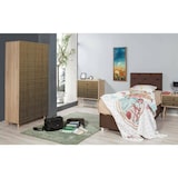 thumbnail of Dmora Guardaroba 2 ante Dfrollan, Mobile camera da letto, Cabina armadio portabiti, Armadio appendiabiti, 90x52h192 cm, Quercia