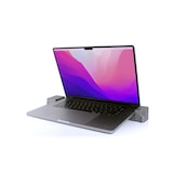 thumbnail of LANDINGZONE Macbook Pro M1/M2/M3 16Zoll Dock 140W adapt. 3.2 Gen 2 D-port USB-C  HDMI Ethernet t 2-way audio Kensington lock