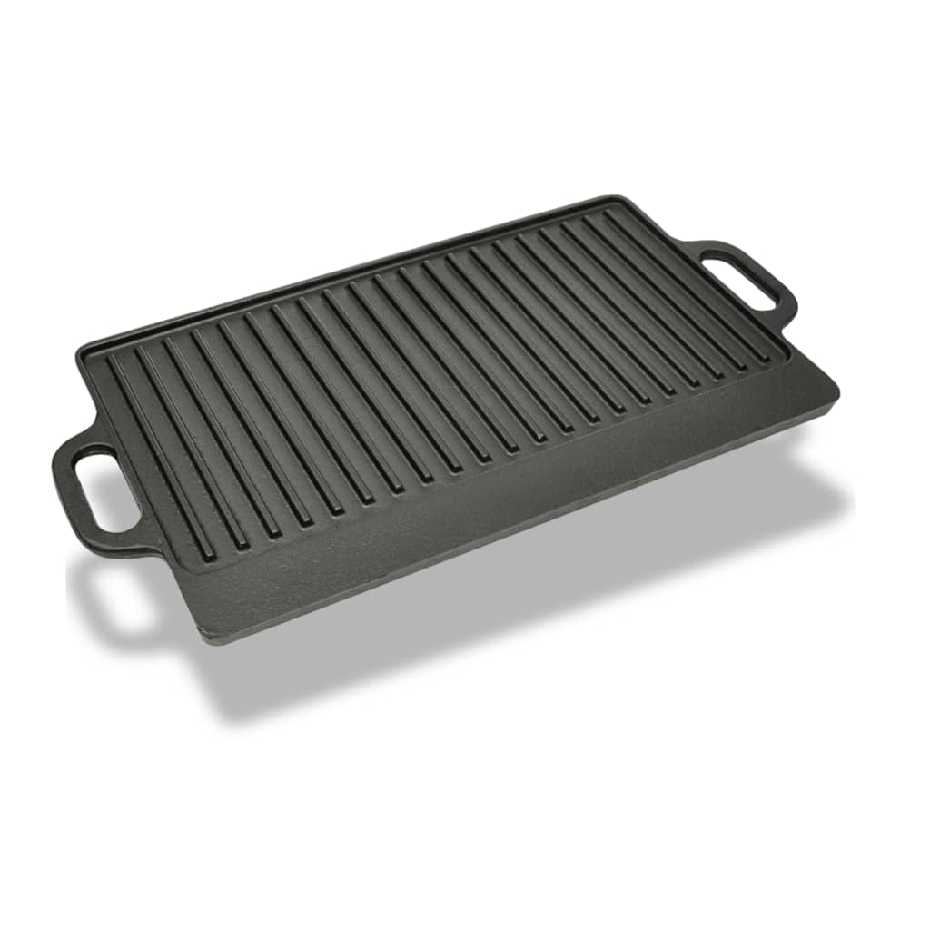 Plateau de gril réversible Fonte 50x23 cm