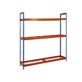 thumbnail of Scaffale metallico Autoforte per ruote. Colore blu/arancio 2000x1500x450 mm