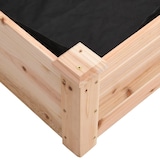 thumbnail of vidaXL Hochbeet mit Einsatz 240x120x25 cm Massivholz Tanne