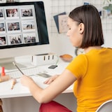 thumbnail of Relaxdays Kabelbox, für 2 Steckdosenleisten, Holzdeckel, Kunststoff, Kabel verstecken, HBT: 11,5x30,5x12,5 cm, schwarz