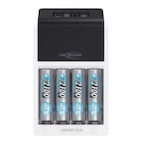 thumbnail of Ansmann 1001-0094-01 Ansmann Comfort Plus Ladegerät inkl. 4xAA2100 Akku 1001-0094-01