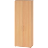 thumbnail of bümö Aktenschrank abschließbar, Büroschrank Holz 80cm breit in Buche - abschließbarer Schrank mit Aktenregal für's Büro & Arbeitszimmer, Büro Möbel