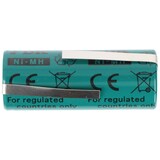 thumbnail of 2 Stück Akku NiMH 2150mAh 4/5A, 43x17mm passend für Braun Oral-B Triumph Serie (bitte Maße prüfen)