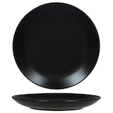 thumbnail of 12tlg Frühstücksset Panther matt schwarz für 6 Personen aus Steingut - 161949 + 161950